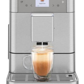Cafetera express - KitchenAid 5KES8556ESX, 15 bar, 1450W, 2 Tazas, Pantalla a color de 6cm, Depósito 2.2L, Limpieza Automática, Acero inoxidable