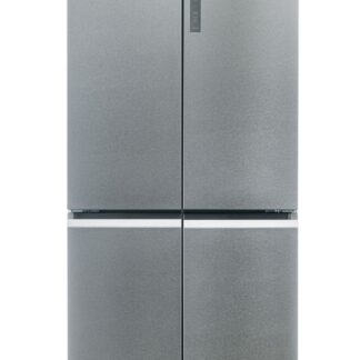 Frigorífico americano - Haier Cube 90 Series 5 HCR5919ENMM, No Frost, 191 cm, 643 l, My Zone, Antibacterias, Inox