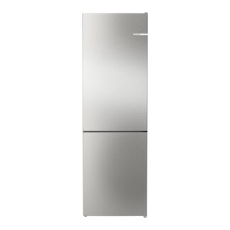 Frigorífico combi - Bosch KGN362ICF, Total No Frost, 186 cm, 321 l, VitaFresh 0º, Acero inoxidable