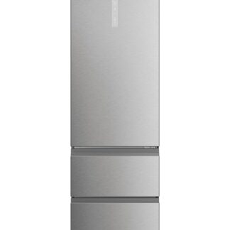 Frigorífico combi - Haier Series 7 Pro HTW7620ANMG, No Frost, 205 cm, 414 l, Clase A, Daylight, Inox
