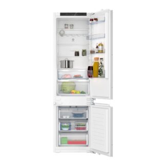 Frigorífico combi integrable - Balay 3KID834F, No Frost, 193.5 cm, 290 l, Botellero, Blanco