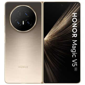 Honor Magic V5, Dawn Gold, 512 GB, 16 GB RAM, 7.95" OLED plegable, Qualcomm Snapdragon 8 Elite Mobile Platform, 5820 mAh