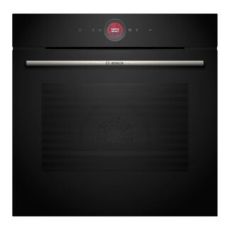 Horno compacto - Bosch HBG774KB1, Serie 8, Multifunción, Pirolítico, 71 l, 54.9 cm, Negro