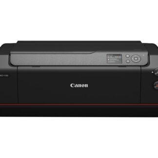 Impresora multifunción - Canon imagePROGRAF PRO-1100, 12 Tintas, WiFi y Ethernet, Pantalla LCD en color, Impresión sin Bordes, Formato A3, Negro