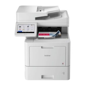 Impresora multifunción láser - Brother MFCL9630CDN, Impresión doble cara, Color, WiFi, Fax, Blanco
