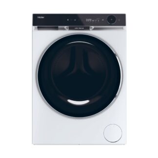 Lavadora Carga Frontal - Haier HW110-BD14397U1S X Series 11, 11Kg, 1400rpm,  16 Programas, Autodosificación, Wi-Fi, Blanco