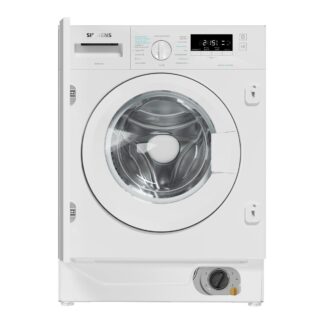 Lavadora secadora integrable - Siemens WK14D260ES, 8 kg, 5 kg, AutoDry, VarioSpeed, SIn panelar