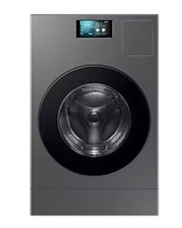 Lavadora secadora - Samsung WD18DB8995BZT2, 18 kg + 11 kg, 1000 rpm, 22 programas, AI Laundry Combo™, Clase A, Antracita