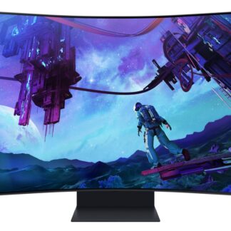 Monitor gaming - Samsung Odyssey Ark LS55CG970NUXEN, 55", UHD, 1ms, Max 165Hz, WiFi, Bluetooth, Altavoces integrados, Negro