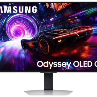Monitor gaming - Samsung Odyssey OLED G81SF LS32FG812SUXEN, 32 " UHD 4K, 240 Hz, 0.03 ms (G/G), AMD FreeSync Premium Pro, Altura justa, Plata