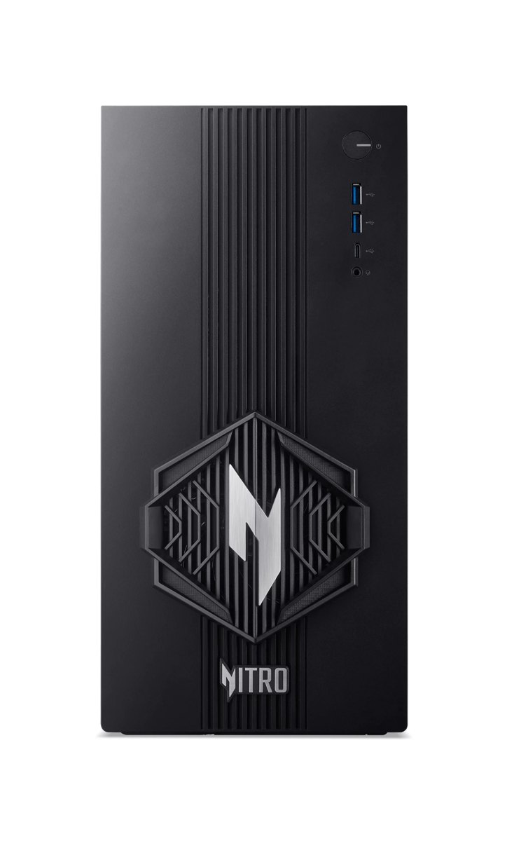 PC gaming - Acer NITRO N30-100_B850, AMD Ryzen™ 7 8700F, 32GB RAM, 1TB SSD, GeForce RTX™ 5060, Windows 11 Home, Negro