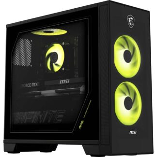 PC gaming - MSI MAG Infinite S AI 2NVL5-016EU, Intel® Core™ Ultra 5 225F, 16GB RAM, 512GB SSD, GeForce RTX™ 5060, Windows 11 Home, Negro