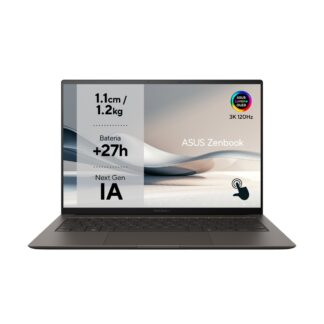 Portátil - ASUS UX5406SA-PZ303W Copilot+ PC, 14 " OLED 3K, Intel® Core™ Ultra 7 258V 47 TOPS, 32 GB RAM, 1 TB SSD, Arc™ GPU, Windows 11 Home