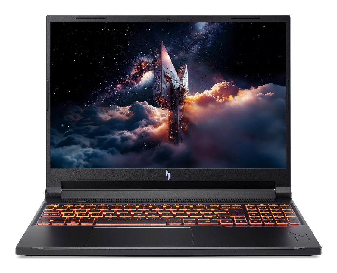 Portátil gaming - Acer Nitro V 16 AI ANV16-42-R4YP, 16" WUXGA, AMD Ryzen™ 7 260, 16GB RAM, 1 TB SSD, GeForce RTX™ 5050, Sin sistema operativo