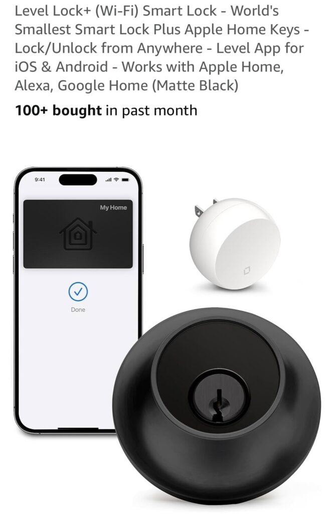 Level Wi-Fi Smart Lock Elite Ultra