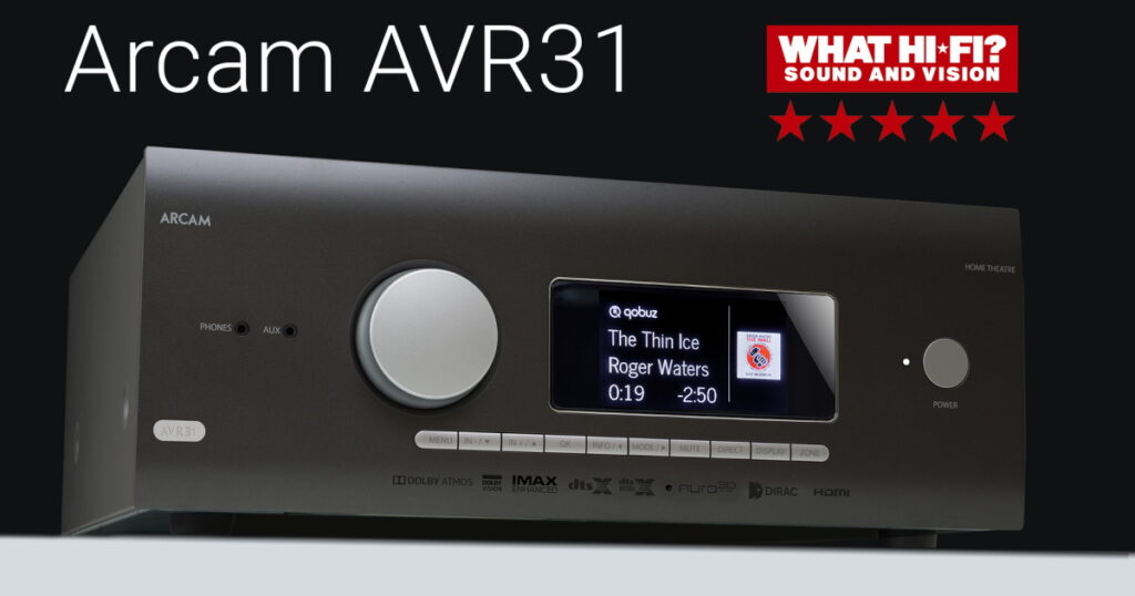 Arcam AVR31 + amplificacion 7 canales