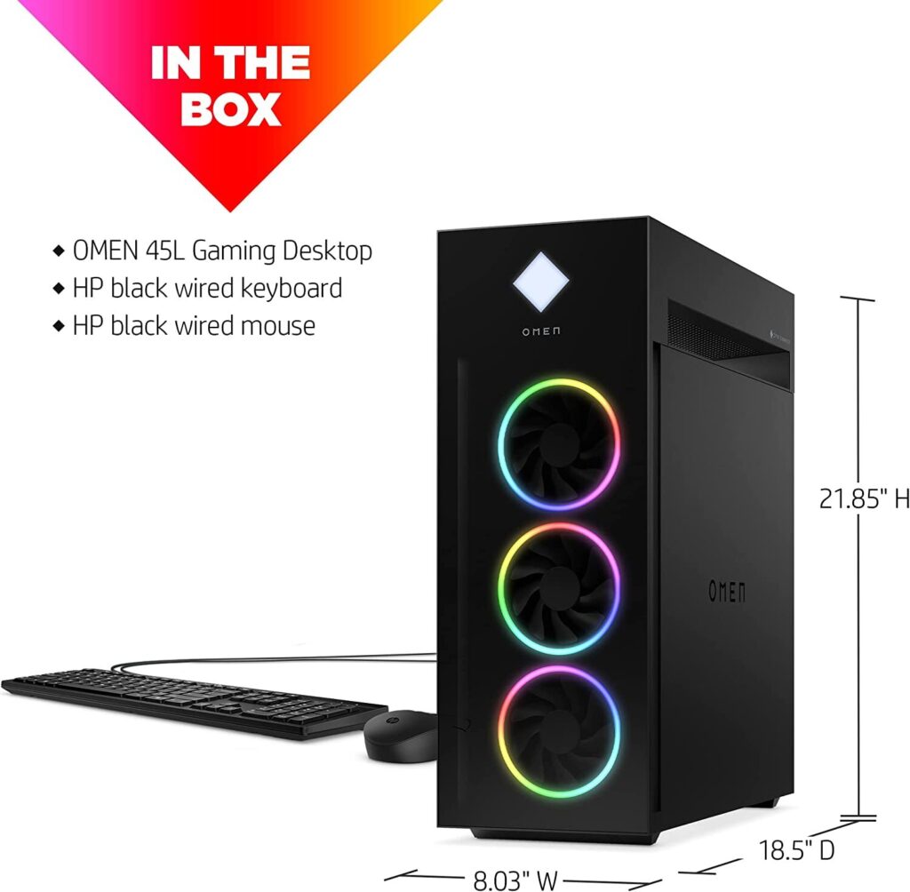 HP Omen 45L RTX 5080 / Ryzen 7 9800X3D / 64GB / 4TB