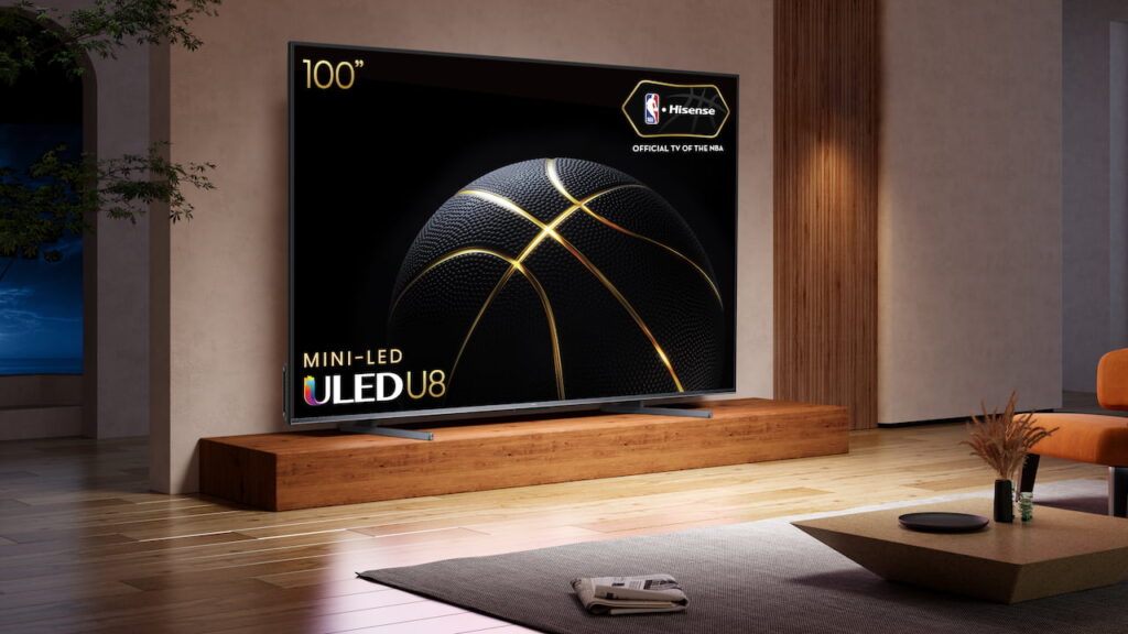 Hisense U8QG Mini LED 100 pulgadas