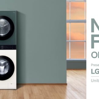 LG WashTower AI DD 12+10 kg Stainless Steel