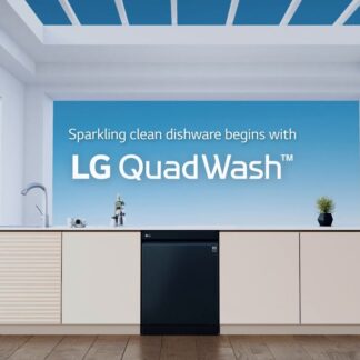 LG TrueSteam QuadWash DF325FPS Stainless Steel