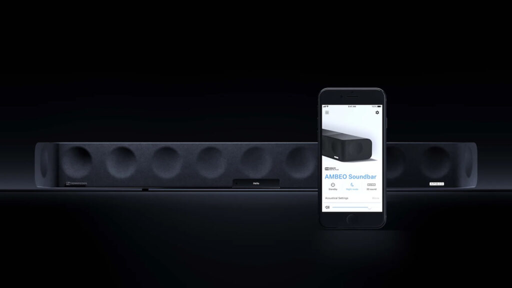 Sennheiser Ambeo Soundbar Max Black