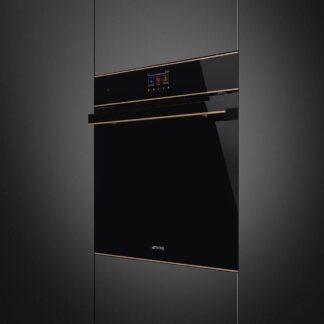 Smeg Dolce Stil Novo SOP6604S2PX Negru/Cupru