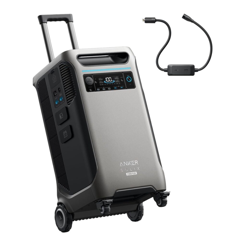 Anker Solix F3800 3.84kWh + 2 Extra Batteries