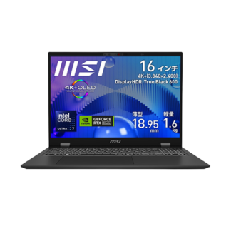 MSI Prestige 16 AI Studio Core Ultra 7 155H RTX 4060 / 64GB / 2TB