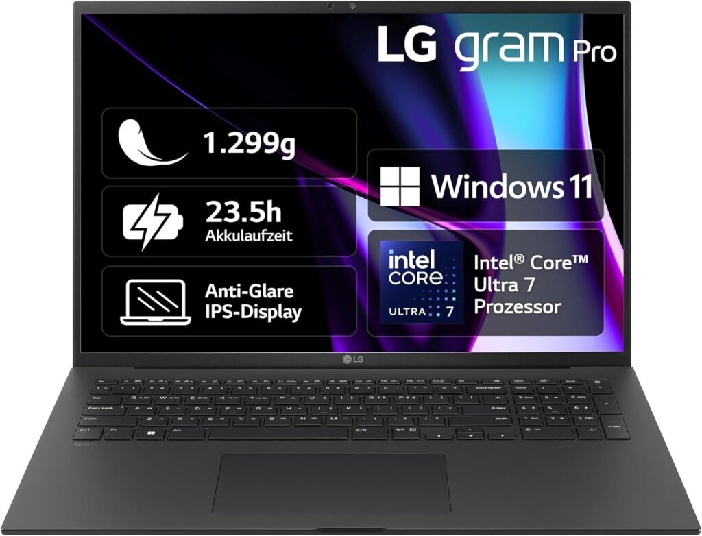 LG Gram 17 Pro Core Ultra 7 155H / 64GB / 1TB