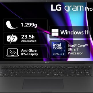 LG Gram 17 Pro Core Ultra 7 155H / 64GB / 1TB