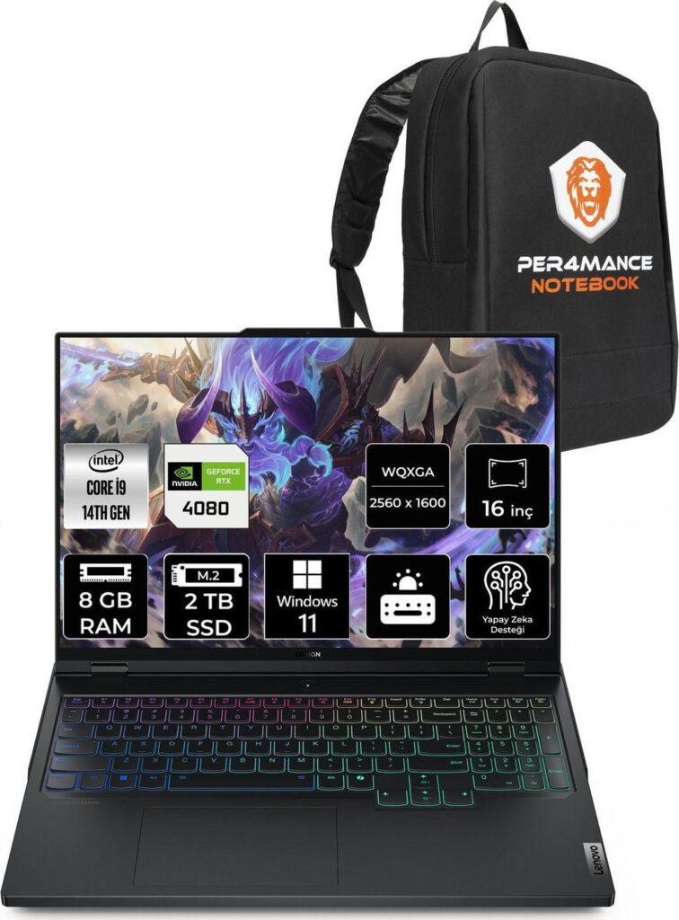 Lenovo Legion Pro 7i Gen 9 Core i9-14900HX RTX 4080 / 64GB / 4TB