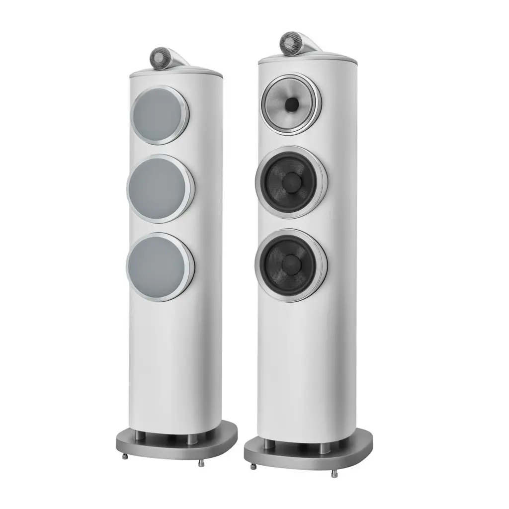Bowers & Wilkins 804 D4 (pair) Piano White