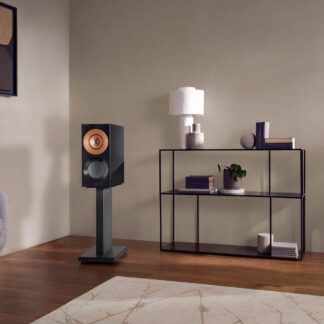 KEF Reference 1 Meta + stands (pair) Walnut