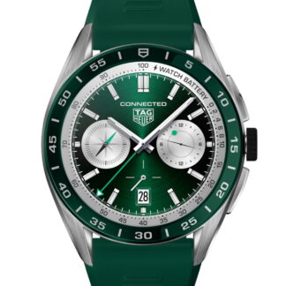 TAG Heuer Connected Calibre E4 45mm Steel / Curea cauciuc