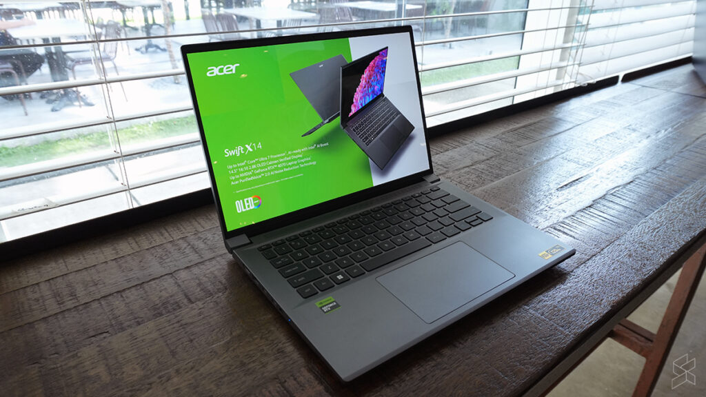 Acer Swift X 14 Ultra 9 185H / RTX 4070 / 16GB / 2TB