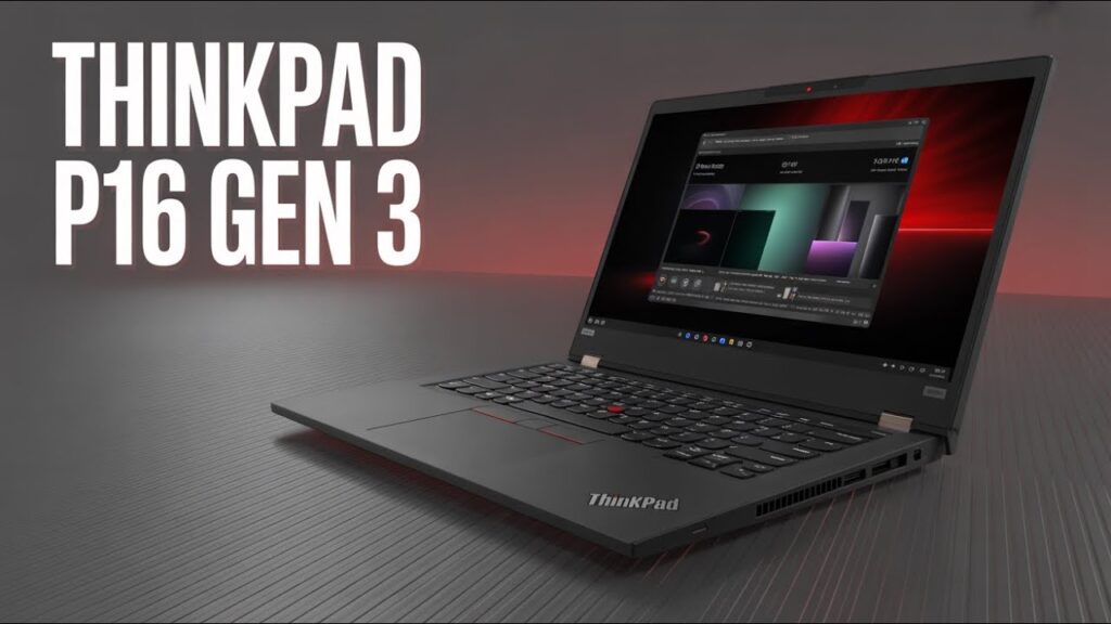 Lenovo ThinkPad P16 Gen 3 Ultra 9 285HX / RTX 3000 Ada / 64GB / 1TB