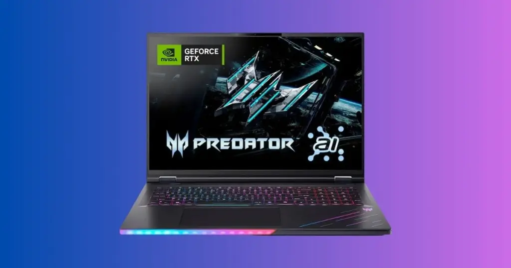 Acer Predator Helios 18 AI RTX 5080 / Ultra 9 275HX / 32GB / 2TB