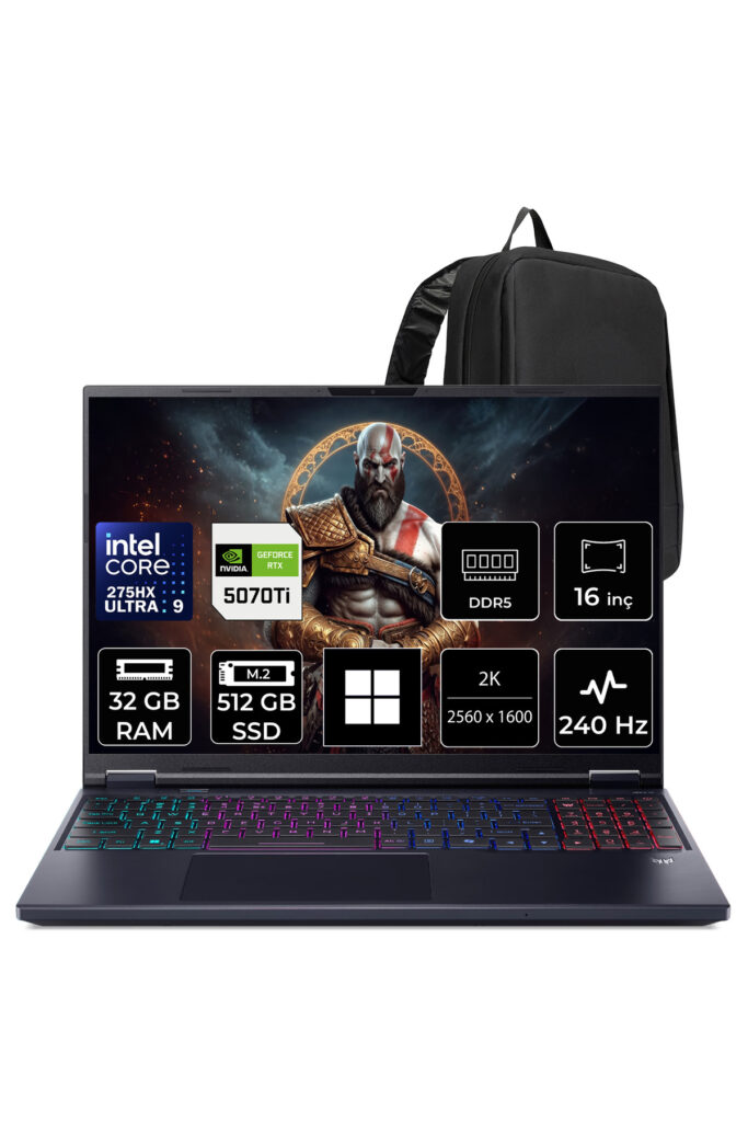 Acer Predator Helios 16 AI RTX 5070 Ti / Ultra 9 275HX / 64GB / 1TB