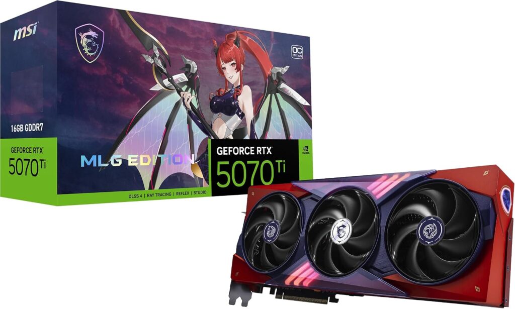 MSI MEG Vision X AI RTX 5070 Ti / Ryzen 7 9800X3D / 64GB / 4TB