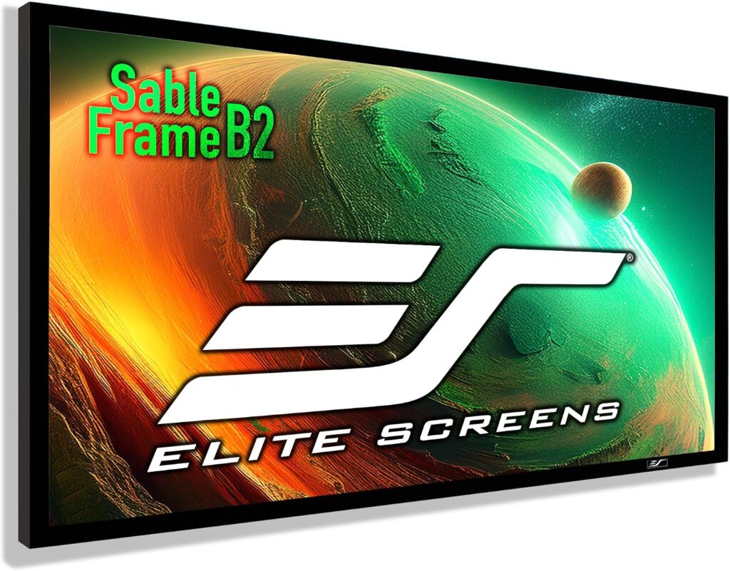 Elite Screens SableFrame 2 CineWhite 150″