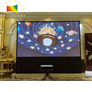 XY Screens Black Crystal ALR UST 120"