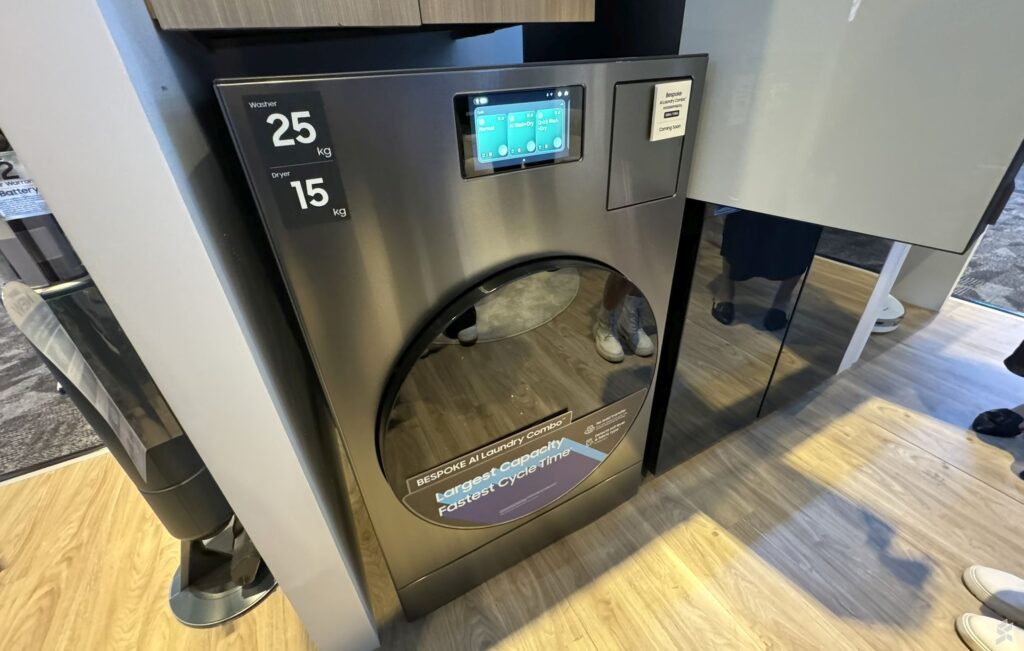 Samsung Bespoke AI Laundry Combo 25kg Grafit