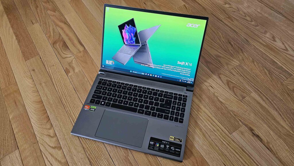 Acer Swift X 16 Ultra 9 185H / RTX 4070 / 16GB / 512GB