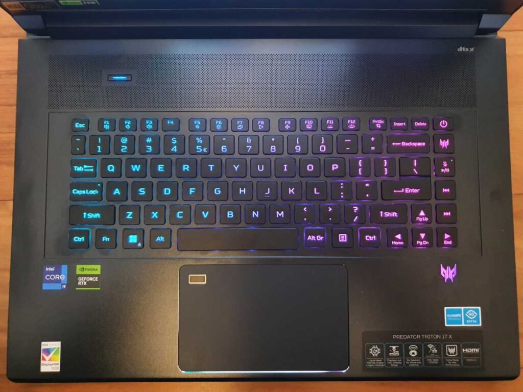Acer Predator Triton 17 X i9-13900H / RTX 4090 / 64GB / 4TB