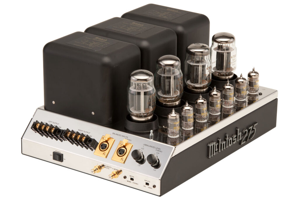 McIntosh MC275 VI Tube Argintiu