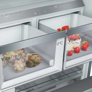 Bosch Serie 6 KFF96PIEP French Door Negru Inox