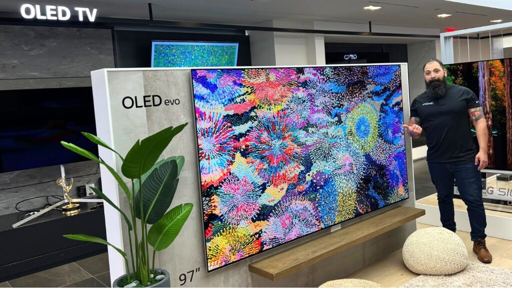 LG OLED evo AI G5 97 pulgadas 4K Smart TV