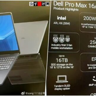 Dell XPS 16 9640 Core Ultra 9 185H RTX 4070 / 32GB / 4TB