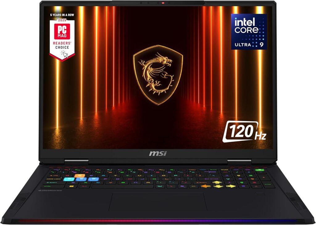 MSI Raider 18 HX AI Ultra 9 285HX / RTX 5090 / 32GB / 1TB