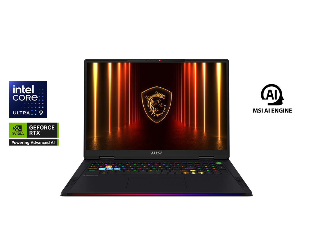 MSI Raider 18 HX AI Ultra 9 285HX / RTX 5080 / 64GB / 2TB